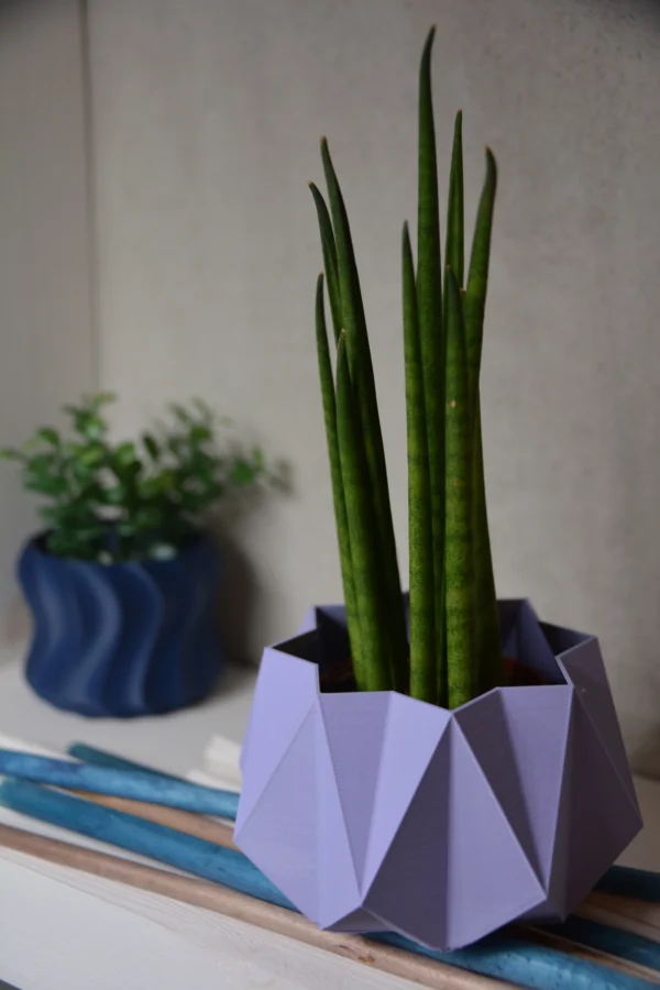 vaso TETRA su mensola TETRA